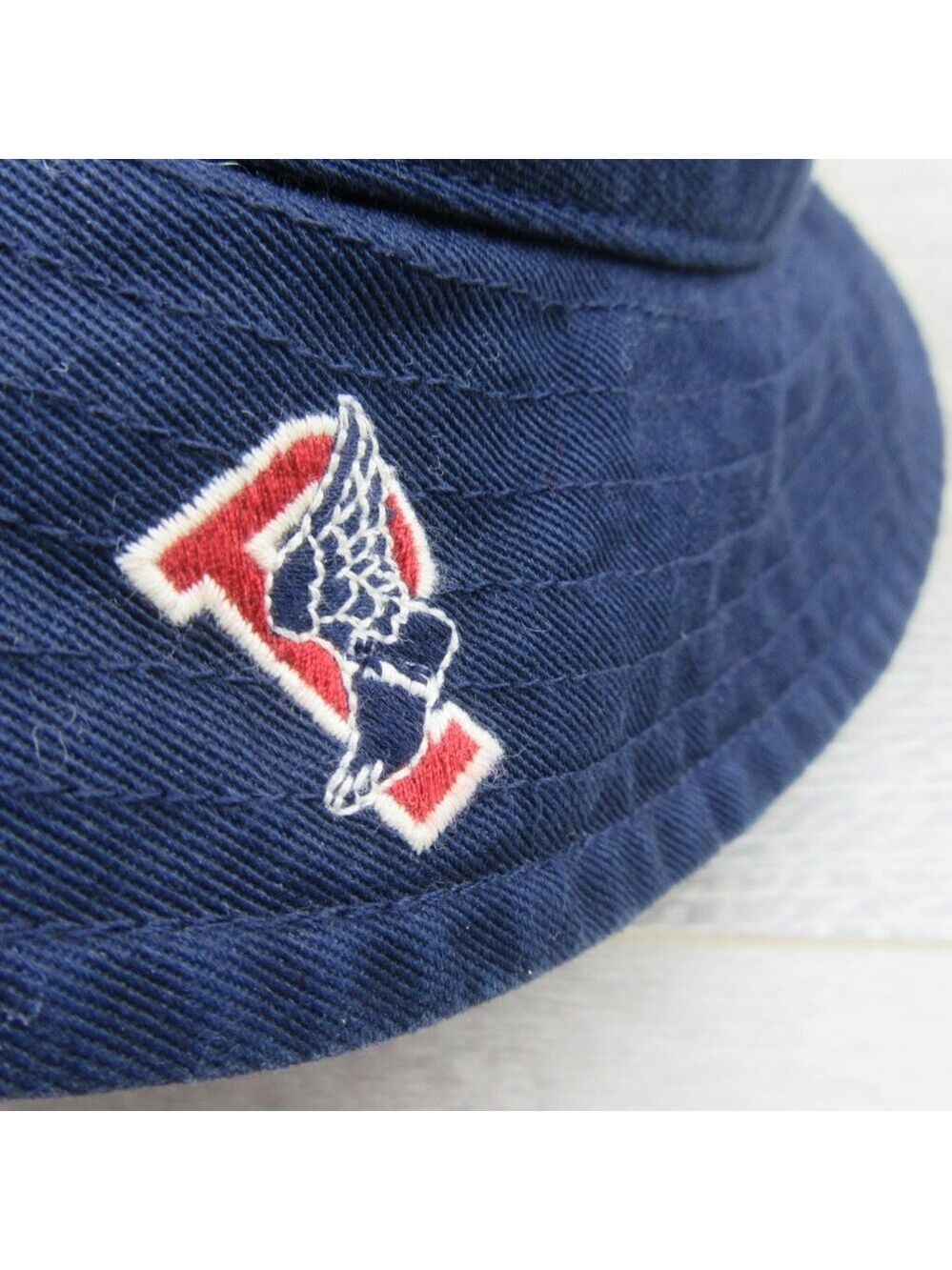 Polo Ralph Lauren Embroidered P-Wing Bucket Hat Adult Size L/XL Navy Blue NEW - Picture 6 of 12